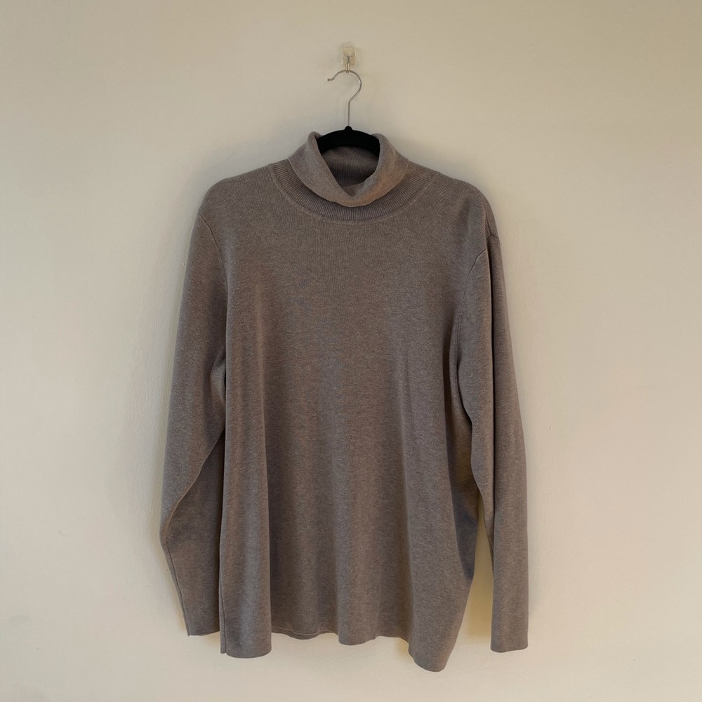 grey oversized sweater